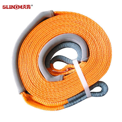 Dây đeo khăn màu cam nặng đa chức năng / Dây đeo giật 8000 KG 60mm với khả năng chống axit