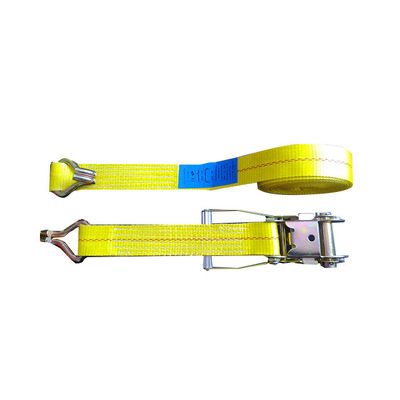 Mua WLL 3335 LBS Polyester Heavy Duty Ratchet Tie Down Strap với nhãn màu xanh / trắng online manufacture