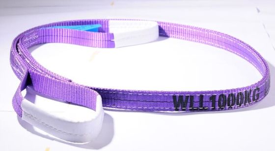 Mua Công suất lớn Polyester Flat Webbing Sling 1 tấn thân thiện với môi trường online manufacture
