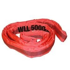 Mua Đỏ 5 tấn Polyester nâng Sling EN1492-2 cho thiết bị nâng chống mài mòn online manufacture