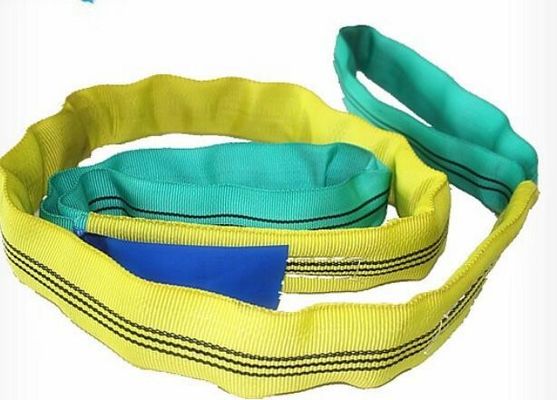 Mua Công dụng nặng Polyester phẳng dệt mắt đến mắt Sling yếu tố an toàn 5 đến 1 online manufacture