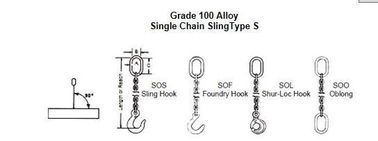 Mua Đa mục đích G100 nâng chuỗi cáp treo, Sling loại hợp kim sling chuỗi online manufacture