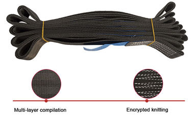 Mua 0,5T 100% Polyester phẳng vô tận Webbing sling Chiều rộng 25 mm với cốt thép online manufacture
