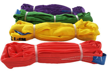 Mua Mềm mại Polyester Endless Round Sling Polyester Webbing Sling để nâng online manufacture