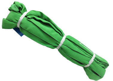 Mua Cáp nâng công nghiệp bền bỉ Polyester Endings Slings Màu xanh lá cây EN1492-1 2000 online manufacture