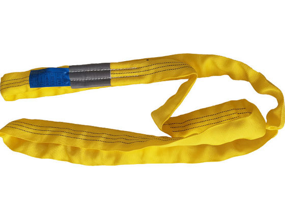 Mua Tiêu chuẩn EN1492-2 100% polyester không kết thúc vòng sling 3 tấn Dòng dệt phẳng online manufacture