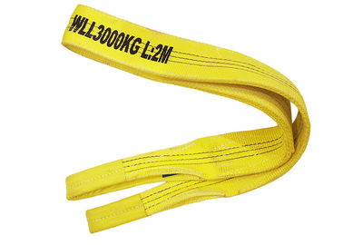 Mua Polyester Duplex phẳng mắt Sling 3 tấn màu vàng cho cần cẩu online manufacture