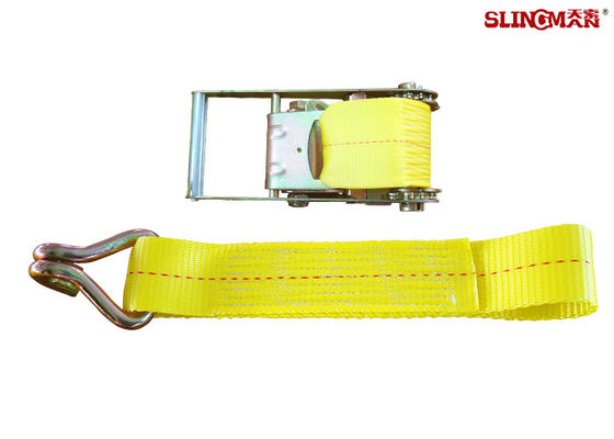 Mua 4 Inch 30 Foot Ratchet Tie Down Straps / Load Hugger Cargo Control màu vàng cho xe máy hạng nhẹ online manufacture