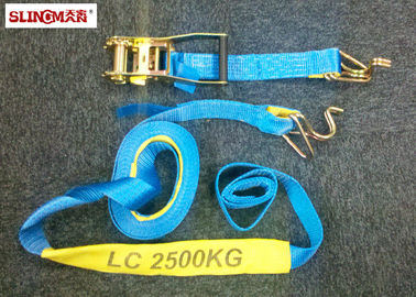 Mua Ratchet dây đai LC2500 DN AS / NZS4380 50 MÉT Polyester Màu Xanh với ratchet và hai thiên nga hooks online manufacture