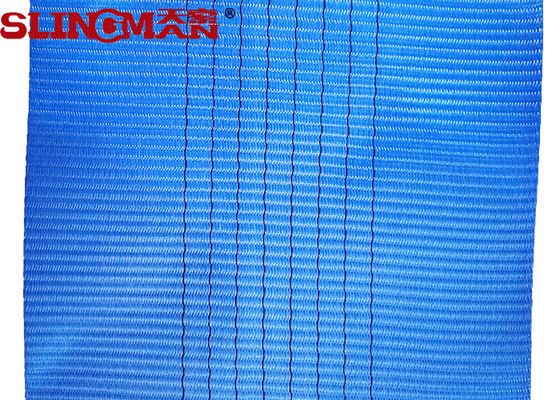 Mua Blue Lightweight Polypropylene Webbing, Độ bền vỡ 36000 KG Custom Webbing EN1492-1 online manufacture