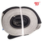 Polyester AutoTecknic Car Front Tow Strap Gray Color