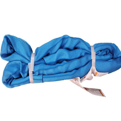 Mua Dọc 23000 LBS Polyester vòng sling màu xanh WSTDA tiêu chuẩn online manufacture