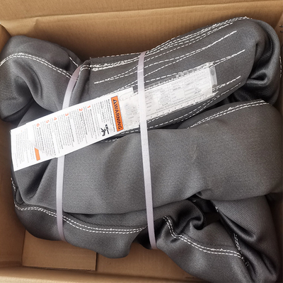 Mua Áo khoác Twill Weave Polyester Round Sling Màu đen Heavy Duty Dọc 90000 LBS online manufacture